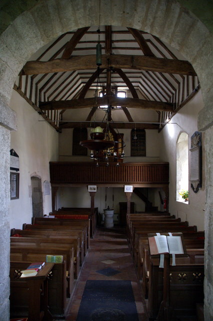 Interior of Corhampton Church © Pierre Terre :: Geograph Britain and ...