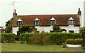 Some old cottages by the seafront