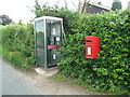 Phone and post box