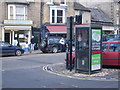 Telephone box in Market Place, Barnard Castle