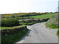 Road junction on the Rhoscolyn road