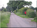 Lane past the houses