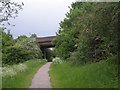 M6 over the old railway line