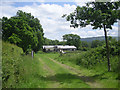 Track  & outbuildings