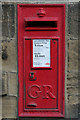George V Postbox, Cross Roads Post Office