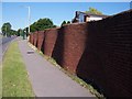 Wavy Brick Wall - Fareham