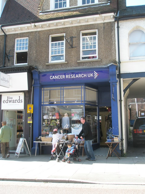 Cancer Research UK in the High Street