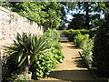 Path within Petersfield Physic Garden