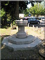 Fountain within the main car park at Petersfield