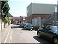 Factories at entrance to Penns Road