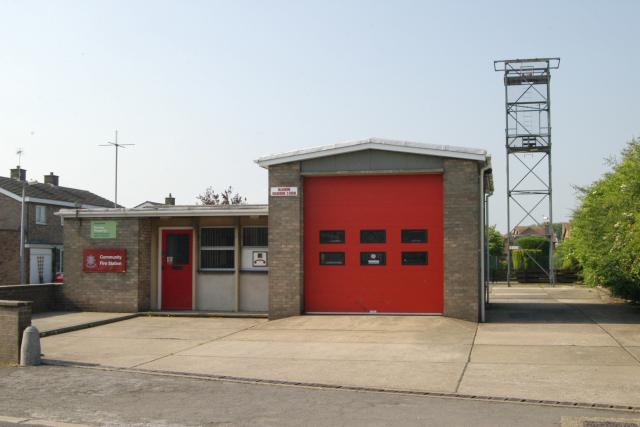 Wainfleet fire station © Kevin Hale :: Geograph Britain and Ireland