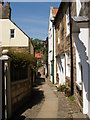 Narrow street in Robin Hood