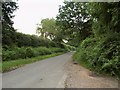 Part of Back Lane, heading away from Wickham Bishops