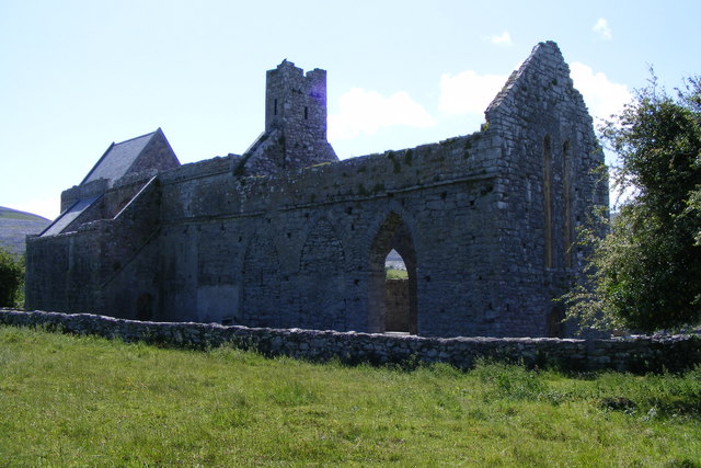 Corcomroe Abbey - Abbey West Townland © Mac Mccarron Cc-by-sa 2.0 