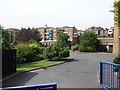 Apartment block on the site of Cowes railway station