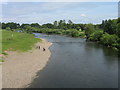 NY4056 : River Eden From Eden Bridge by Andy Connor