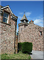 Clock tower at Irton Hall