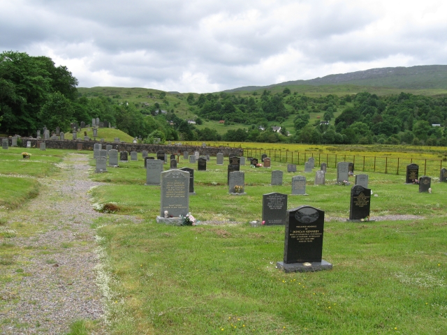 Burial Ground - parts of Strontian... © Phillip Williams cc-by-sa/2.0 ...