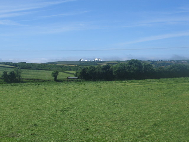 Farmland near Lower Stursdon
