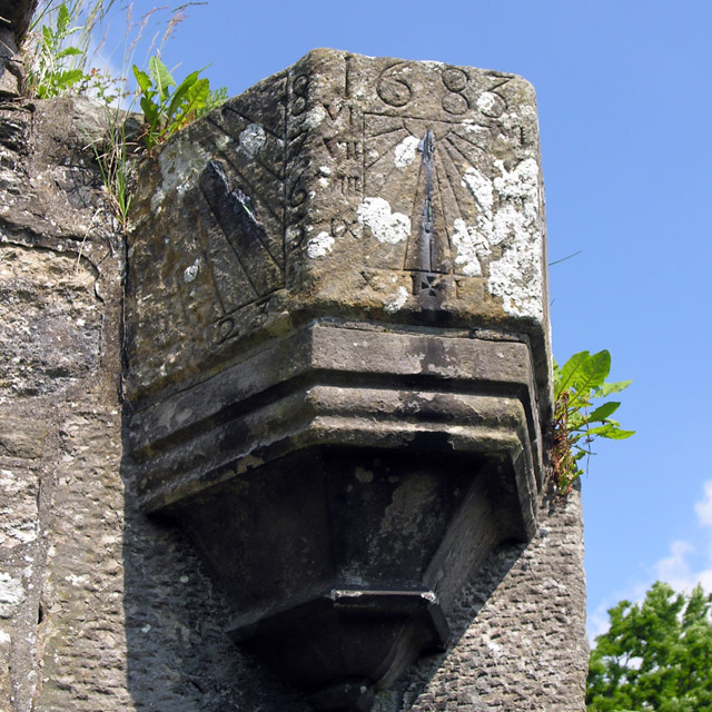 Carnock Church Ruin  Stonework Detail