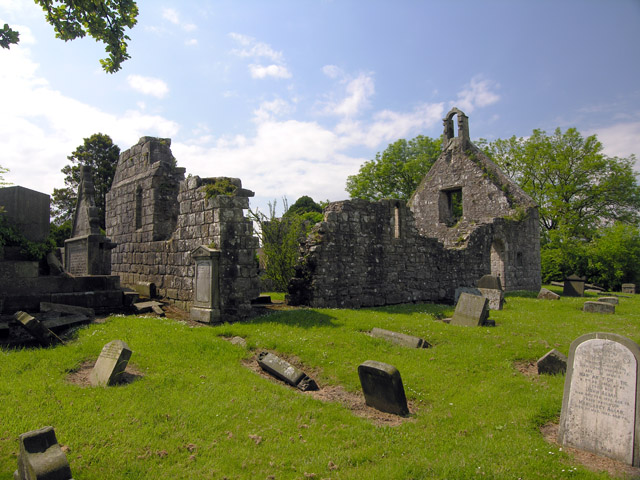 Carnock Church Ruin  North Side