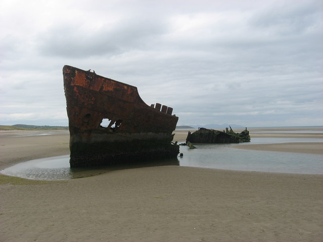 Wreck on Baltray strand