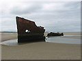 O1577 : Wreck on Baltray strand by Kieran Campbell