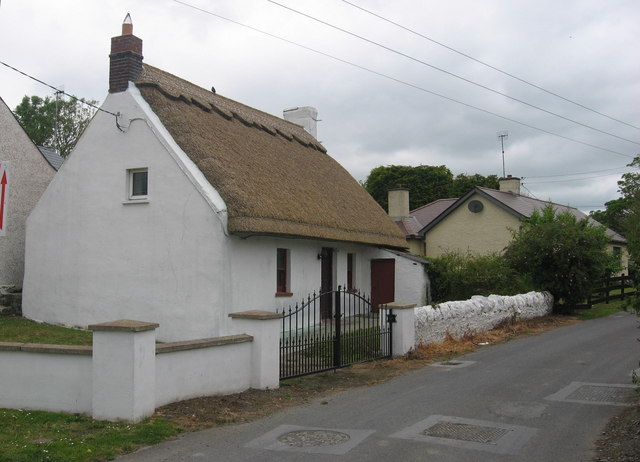 Thatched cottage at Baltray, Co. Louth