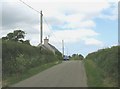 Approaching the hilltop and Y Berth cottage