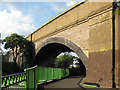 Skew arch railway bridge, Catford