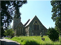 SO5339 : St. Paul's church, Tupsley, east end by Jonathan Billinger