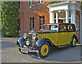 Yellow Rolls Royce, Capel Manor, Bulls Cross, Enfield