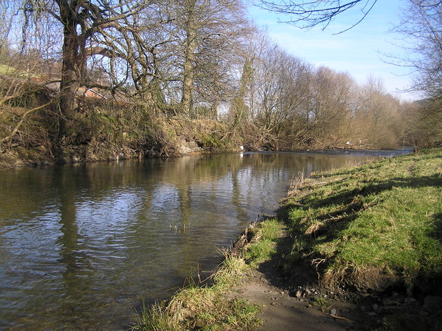 River Severn,view Llanidloes © kevin skidmore :: Geograph Britain and ...