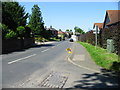 View along New Road, Elham