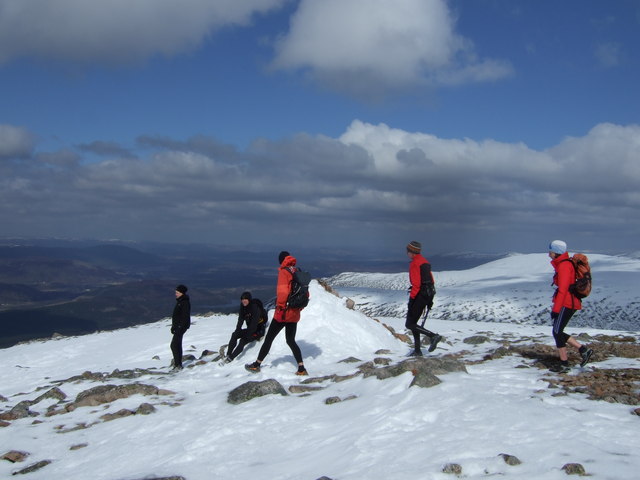 Summit of Geal-charn