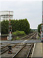 The view south-westwards from Goole Station