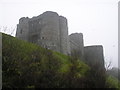 Kidwelly Castle from Castle Walk