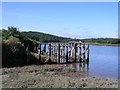 Hook colliery quay from footpath