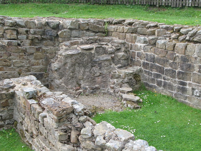 The remains of ovens in the northwest corner of Milecastle 48
