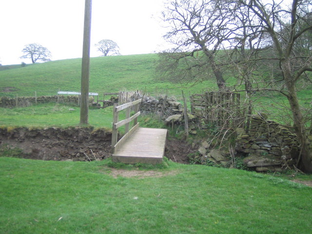 The bridge by Lothersdale sewage works