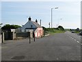 Pink house on the edge of Johnston