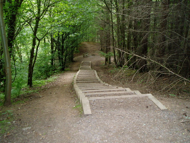 Steps and Path to the White Bridge