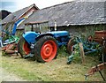 Little blue tractor