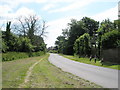 Looking down Hoe Lane towards the A259