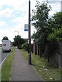 Bus stop at Henfield Way