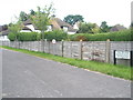 Fence alongside The Byway