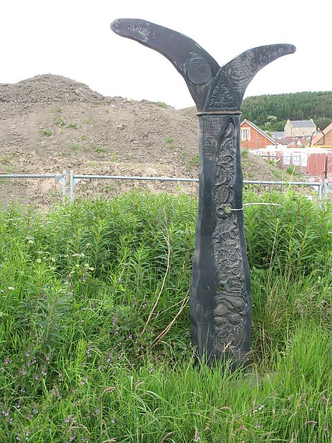 NCN signpost, Blackridge