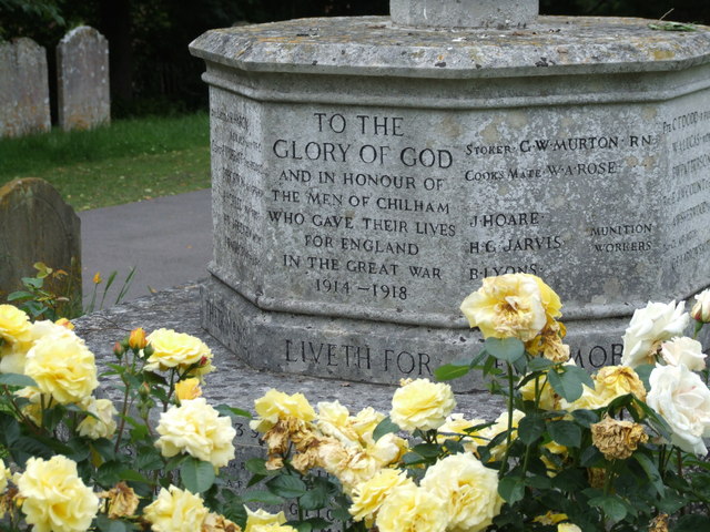 War Memorial Chilham, Kent