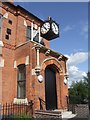 Clock at Brownhills Council House