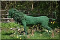 Lion topiary